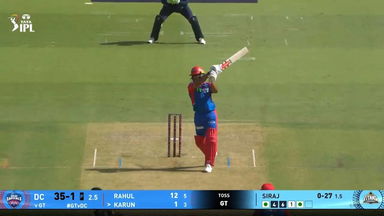 IPL 2025 M35: GT vs DC - Karun Nair Six