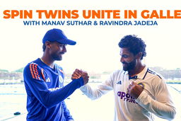 Spin Twins unite in Galle with Manav Suthar & Ravindra Jadeja