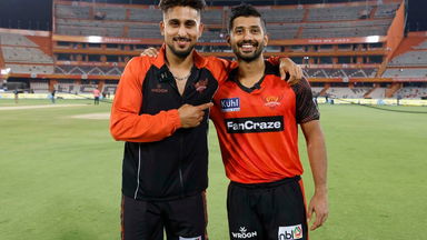 Breaking bails and acing the chase with Umran Malik & Rahul Tripathi