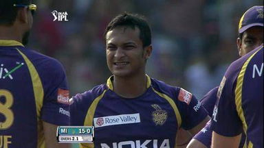 Match 58 KKR vs MI – Tendulkar's Wicket