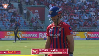 IPL 2026 M19: LSG vs GT - Mitchell Marsh Wicket