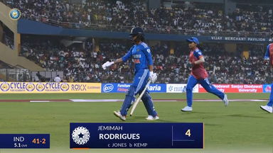 IND-W vs ENG-W 2023, 1ST T20I: Jemimah Rodrigues Wicket