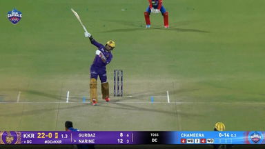 IPL 2025 M48: DC vs KKR - Sunil Narine Six
