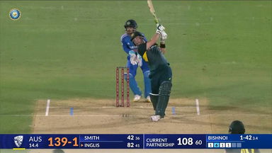 IND vs AUS 2023-24, 1ST T20I: Josh Inglis Six