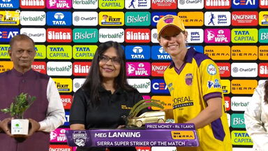 Sierra Super Striker of the Match: Match 14, Gujarat Giants vs UP Warriorz, WPL 2026: Meg Lanning