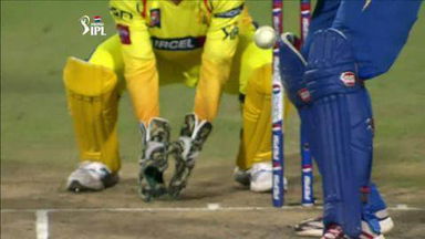 M76: CSK vs MI – Kieron Pollard Six