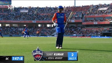 M02: PBKS vs DC –  Sumit Kumar Wicket