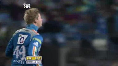 Match 16 PWI vs CSK – Raina's Wicket