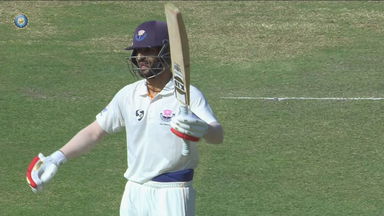Z R Irani Cup 2026 Final, Jammu and Kashmir vs Rest of India: Lone Nasir Muzaffar's counter-attacking 64(58)