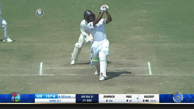 IND vs WI 2018, 1st Test Day 3: Keemo Paul Six
