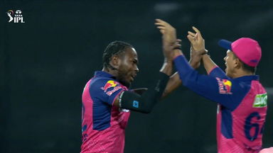 IPL 2025 M18: PBKS vs RR - Fall of Wickets
