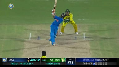 IND vs AUS 2023-24, 3RD ODI: Ravindra Jadeja Six
