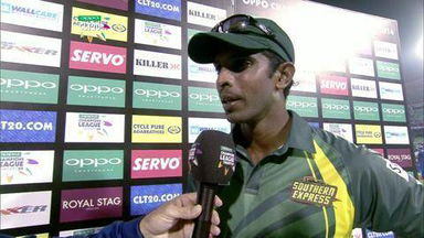 CLT20 2014 Q5: SE vs LIO  –   Interview – Jehan Mubarak