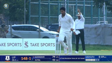 Ranji Trophy 2025-26, Tamil Nadu vs Uttar Pradesh: P Vidyuth spirited spell of 4/73
