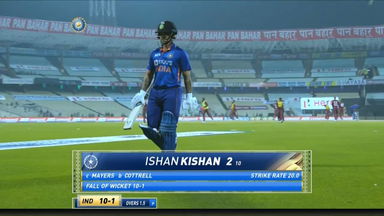 IND vs WI 2022, 2ND T20I: Ishan Kishan Wicket