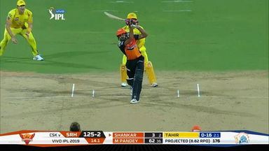 M41: CSK vs SRH – Vijay Shankar Six