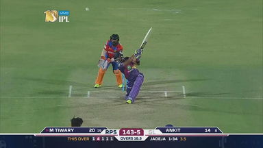 M13: GL vs RPS – Manoj Tiwary Six