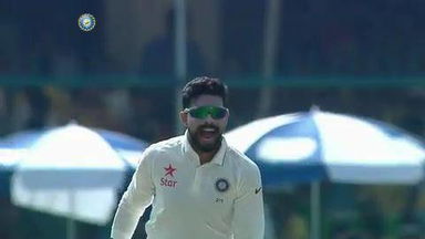 India VS NZ 2016, 1ST Test day 3 - Ross Taylor  Wicket