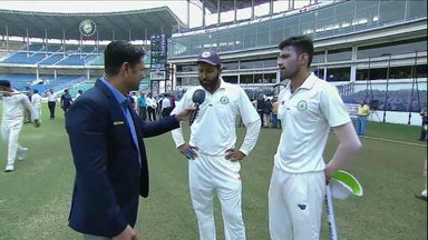 Ranji Trophy 2018-19 Final: Vidarbha v Saurashtra - Wasim Jaffer & Akshay Wakhare Interview