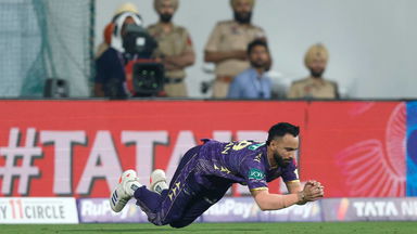 Judge. Run. Dive. Grab: Ramandeep Singh's fantastic catch to dismiss Shreyas Iyer
