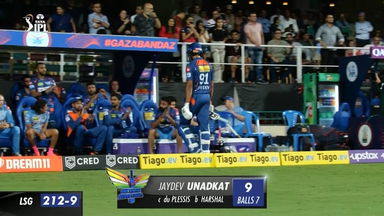 M15: RCB vs LSG – Jaydev Unadkat Wicket