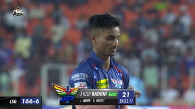 M51: GT vs LSG –  Ayush Badoni  Wicket