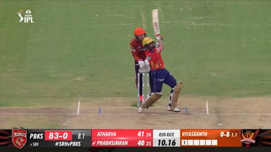 M69: SRH vs PBKS – Prabhsimran Singh Six