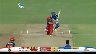 M31: RCB vs MI – Manan Vohra Six
