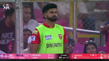 IPL 2025 M59: RR vs PBKS - Shimron Hetmyer Wicket