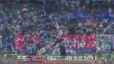 M28: DD vs KKR –  Dinesh Karthik Six