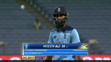 IND vs ENG 2021, 1st ODI : Moeen Ali Wicket