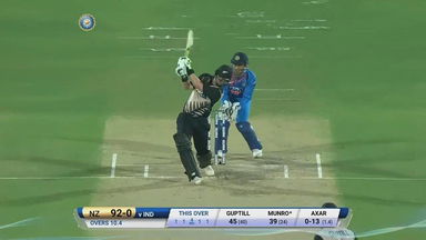 IND vs NZ 2017, 2nd T20I: Colin Munro Six