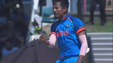 ICC U19 WC SF, IND v PAK: Ishan Porel's fiery spell