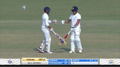 M B Mura Singh's brisk 85 (91) against Punjab