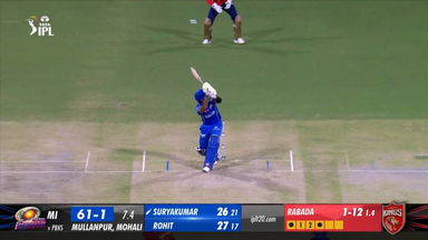M33: PBKS vs MI – Suryakumar Yadav Six