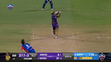 M16: DC vs KKR – Andre Russell Six
