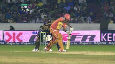 M7: KKR vs LIO –  Asif Raza Wicket