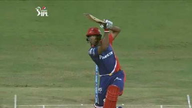 M2: CSK vs DD – Mayank Agarwal Six