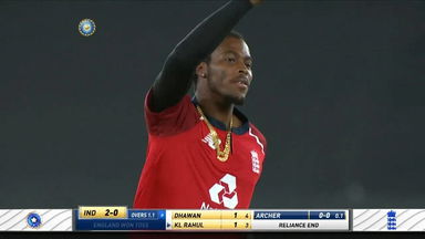 Jofra Archer's economical 3/23
