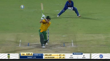 IND vs SA 2022, 1ST T20I: David Miller Six