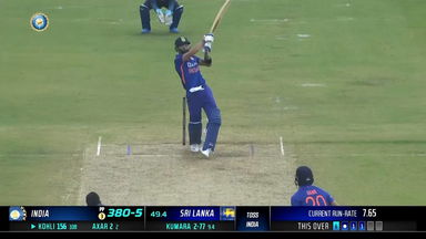 IND vs SL 2023, 3RD ODI: Virat Kohli  Six