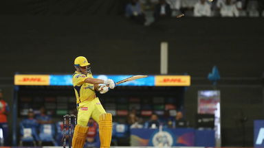 Easy on the eye: MS Dhoni’s nonchalant SIX
