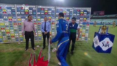 M75: RR vs MI – Man Of The Match – Harbhajan Singh