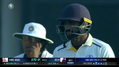 Ranji Trophy  2022/23: Skipper B Indrajith leads from the front with 71