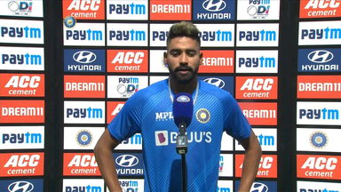 IND vs WI 2022, 1ST ODI: Mohammed Siraj Interview