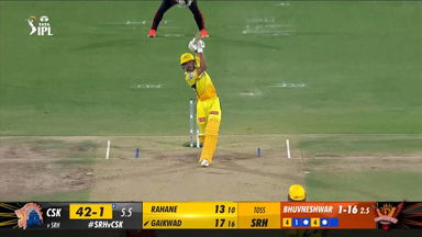 M18: SRH vs CSK – Ruturaj Gaikwad Six