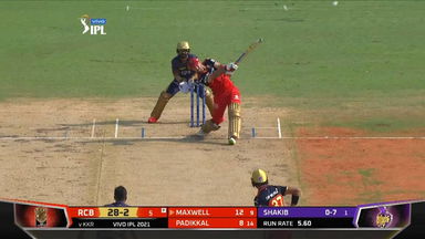 M10: RCB vs KKR   – Glenn Maxwell Six