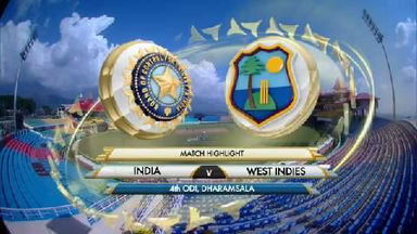 4TH ODI: IND vs WI  –   Highlights