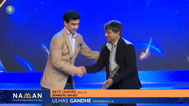 BCCI Naman Awards: Best Umpire In Domestic Cricket 2024-25