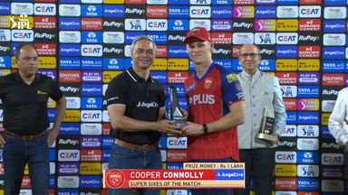 IPL 2026 M49: SRH vs PBKS - Angel One Super Sixes of the Match - Cooper Connolly
